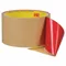 Double Coated Tape 2 Inch x 108 Feet Red, 24 Pk