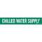 Pipe Marker Chilled Water Supply Green