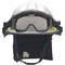 Fire Helmet Includes IZ2 Goggle White