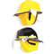 Brandweerhelm Geel Modern