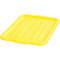 Tote Lids 20 Inch Length x 15 Inch Width x 1 Inch Height Yellow