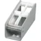 Label Dispenser Metal Silver 7-1/2 Inch Height