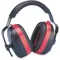 Ear Muff 28db Multi-position Black/red