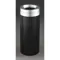 Waste Receptacle 15 gallon Black Hinged 30 inch Height