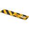 Antislip loopvlak Zwart/geel 6 Inch x 2ft - Verpakking van 10