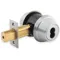 Deadbolt Less Cylinder Heavy Duty Satin Chrome