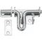 Gate Latch 1-37/64 Inch Width Silver