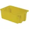 Stack And Nest Bin 20-5/8 Inch Length Yellow