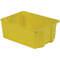 Stack And Nest Bin 25-5/16 Inch Length Yellow