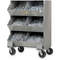 Bin Cart 20 x 32 x 45-1/2 Inch 2400 Lb. Capacity
