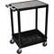 Utility Cart 200 Lb. Kapazität Pe 2 Regale
