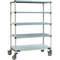 Utility Cart Microban 48x18x80 5 Shelf