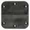 Butt Hinge Plastic 615 Lb Black 270 Degree