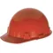 Hard Hat Front Brim Slotted Ratchet Red