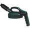 Stumpy Spout Lid, 1 Inch Outlet Dia., Dark Green, HDPE