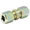 Tube Fitting, Straight, 1/8 Inch Outside Diameter, Flareless, SS