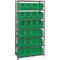 Bin Shelving Unit 18d x 36w x 75h 24 Bins