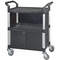 Utility Cart Door Black 39-1/2 in.H