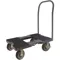 Push Cart Dolly, Capacity 1500 Lbs, Size 32 x 20-1/2 Inch, Black