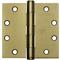 Template Hinge Concealed Bright Brass