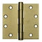 Template Hinge Concealed Bright Brass