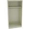 Wardrobe Storage Cabinet Champagne/Putty 24 inch Depth