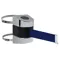 Belt Barrier Chrome Belt Colour Blue