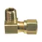 Male Elbow Compression Brass 3/8 Inch Pipe