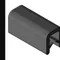 Edge Trim Aluminium Clip 0.2 Inch Width 25 Feet