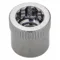 Threaded Insert, 0.419 Inch Length, Stainless Steel, M6 X 1 Thread Size, 27/64 Inch Drill