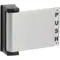 Deadlatch Paddle Left-hand Satin Aluminium