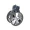 Axiale buisventilator, riemaandrijving, bladdiameter 27 inch, 1-1 / 2 pk, 3 fasen, 230/460 V.