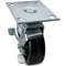 Swivel Plate Caster With Brake 450 Lb 5 Inch Diameter