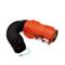 Plastic Compaxial Blower, 8 Inch, With Canister and Ducting 15 Feet, 220V
