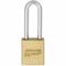 Padlock, 3 Inch Size Vertical Shackle Clearance, 3/4 Inch Height