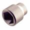 Non-Sparking Socket, 3/4 Inch Drive Size, 1 1/2 Inch Socket Size, 6-Point, Natural