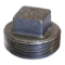 11/4 Galvanized Steel Solid Square Heavy Duty Plug