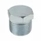 21/2 Galvanized Forged Steel Hex Heavy Duty Plug