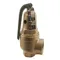 Relief Valve, 1.25 x 1.5 Inch Size, 45 Psi, Bronze