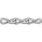 Jack Chain Single Nickel Size 16 10 Lb 100 Feet