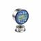 Digital Pressure Gauge, 0 To 7 PSI, 3 Inch Dial, 2 Inch Tri-Clamp, ±0.25% Accuracy, Lcd