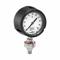 Pressure Gauge, 0 To 30 Psi, 1259, 4 1/2 Inch Dial, 1/2 Inch Npt Male, Bottom