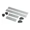 Contact Mat Trim Kit, Aluminum