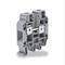 Terminal Block, 12-4 Awg, Gray, 80A, 35mm Din Rail Mount, Pack Of 50