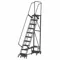 All Direction Ladder, 90 Inch Platform Height, 14 Inch Platform Dp, 16 Inch Width