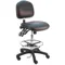 Ergonomic Chair Vinyl Black