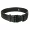 Duty Belt With Loop, Waist 32 To 36, 2 Inch Width, Black, Molded Vinyl