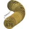 Number Tag Brass Dcws 476-500 Pk25