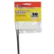 Marking Flag, White, 15 Inch Size, 10 Pieces