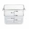 Vierkante opslagcontainer, capaciteit 12 Qt, 11 1/4 inch LG, 12 1/4 inch breedte, 6 PK